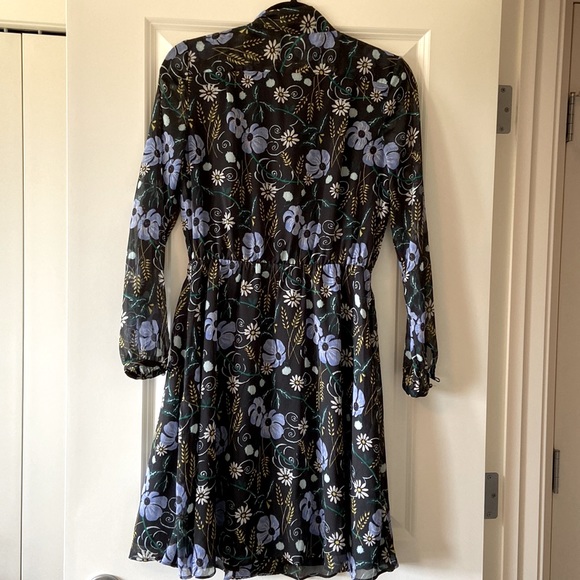 Banana Republic long sleeve floral dress - Picture 5 of 6